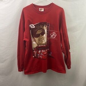 Dale Earnhardt JR NASCAR Bud XL Long Sleeve Shirt